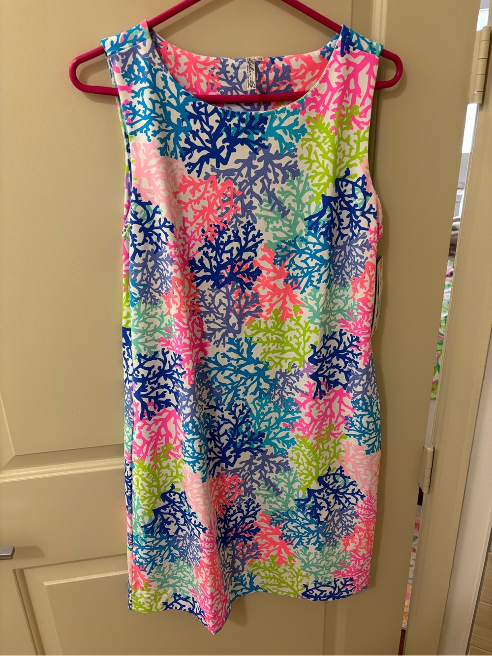 Lulu-B coral dress M NWT